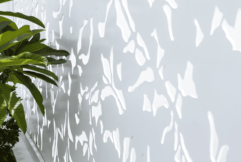 Aluminium Sheet - Fence with design